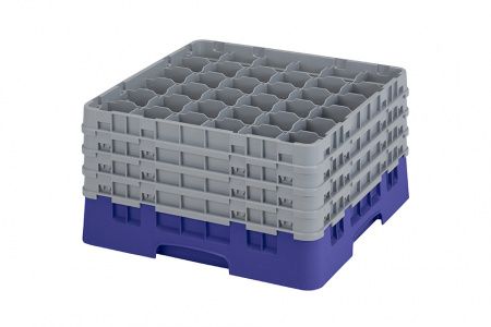 Кассета для бокалов Cambro 36S900 гл.син./сер