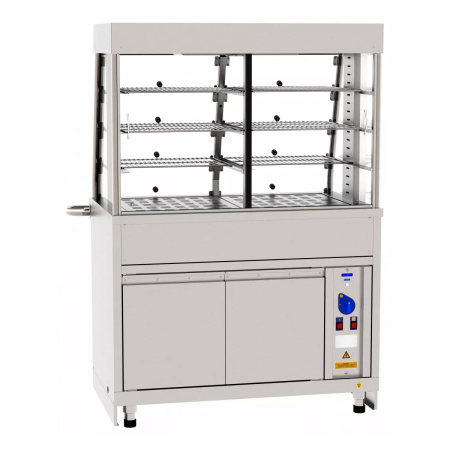 Прилавок-витрина тепловой Abat ПВТ-70Х