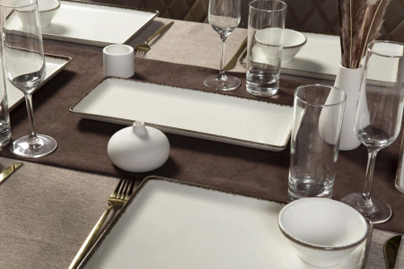 Тарелка плоская KUTAHYA CORENDON Atlantis BNTAN35x26DU801R14, 35x26 см