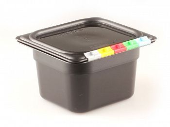 Гастроёмкость RESTOLA 422102013 черная GN 1/6 Гастроёмкость RESTOLA 422102013 черная GN 1/6