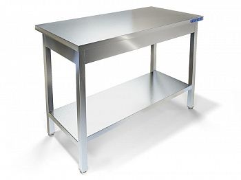 Стол производственный из нержавеющей стали 1200х600х850 Стол производственный из нержавеющей стали 1200х600х850