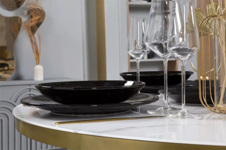 Тарелка глубокая KUTAHYA CORENDON Magnetite BNTS25CK890220, 25 см