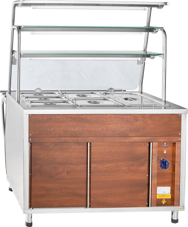 Мармит вторых блюд Abat ЭМК-70Т кашированный