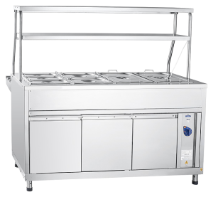 Мармит вторых блюд Abat ЭМК-70КМ-01 (нерж. столешница, 1 полка)