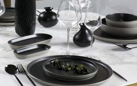 Салатник KUTAHYA LAGOM Dark Stone CRT15KK34R855A28, 15 см