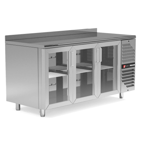 Холодильный стол Polair TD3-G три стеклянные двери