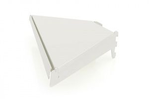 Полка ECO_LINE угл внеш, G=370, с кроншт Полка ECO_LINE угл внеш, G=370, с кроншт