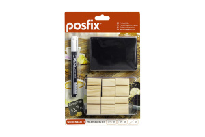 Набор ценникодержателей PosFix WOODEN BASE №1 (202324) Набор ценникодержателей PosFix WOODEN BASE №1 (202324)