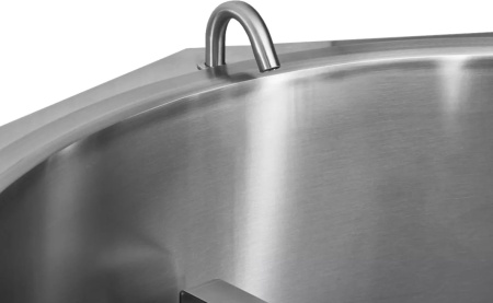 Пищеварочный котел Abat КПЭМ‑500‑ОМ2 сл. кран