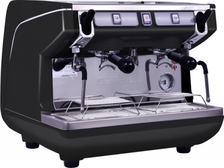 Кофемашина Nuova Simonelli Appia Life Compact 2GR S 220V  Black+Economizer+High Groups+Cup Warmer