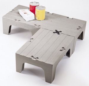 Подтоварник Cambro DRS30 сер.в крап.