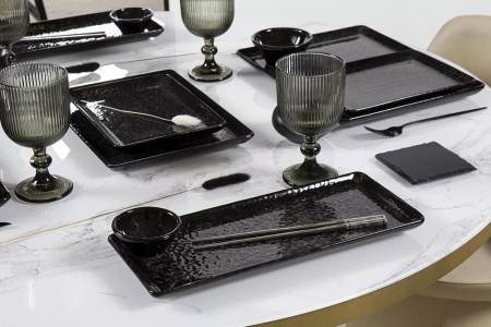 Блюдо KUTAHYA CORENDON Magnetite BNTAN35X15DU890220, 35x15 см