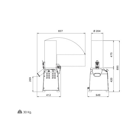 Машина для измельчения сухарей Rollmatic BM11