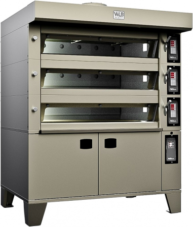 Подовая печь WLBake 3D.2T6040 с нейтральным шкафом