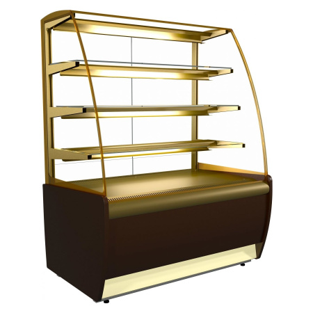 Витрина кондитерская Carboma K70 VV 1,3-1 (ВХСв-1,3д Люкс)