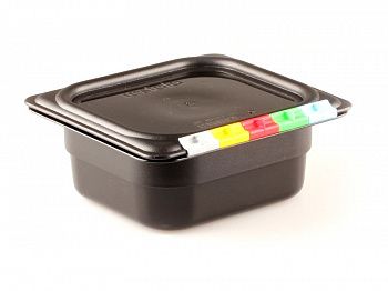 Гастроёмкость RESTOLA 422101913 черная GN 1/6 Гастроёмкость RESTOLA 422101913 черная GN 1/6