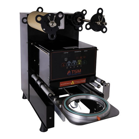 Автоматическая машина TSM H-180 для запайки круглых емкостей
