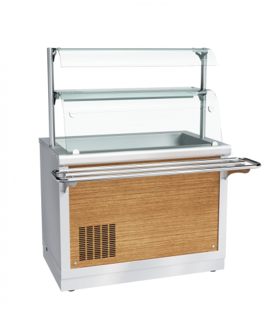 Прилавок для холодных закусок Abat ПВВ(Н)-70Х-С-02-НШ
