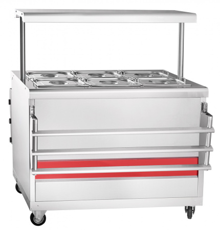 Передвижной мармит Abat ЭМК-70ПМ