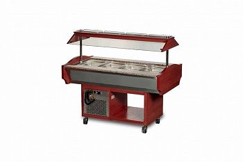 Охлаждаемый салат-бар SB 4C Mahogany