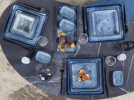 Салатник KUTAHYA CORENDON Blue Stone BNTAN13KS890003, 13x13 см