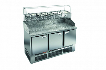 Холодильный стол Hicold PZE3-111/GN камень Холодильный стол Hicold PZE3-111/GN камень