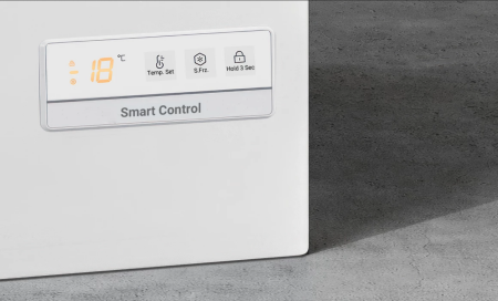 Морозильный ларь Haier HCE430RF на колесах