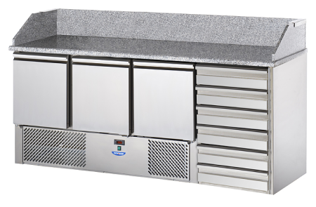 Охлаждаемый стол для пиццы Tecnodom SLV03C6