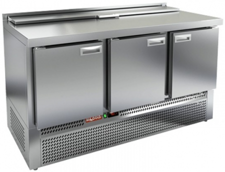 Холодильный стол Hicold SLE1-111GN (1/3) замки
