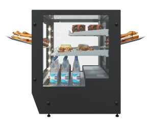 Холодильная витрина Carboma AC59 (VM 0,9-1) Inox