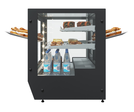 Холодильная витрина Carboma AC59 (VM 0,9-1) Inox