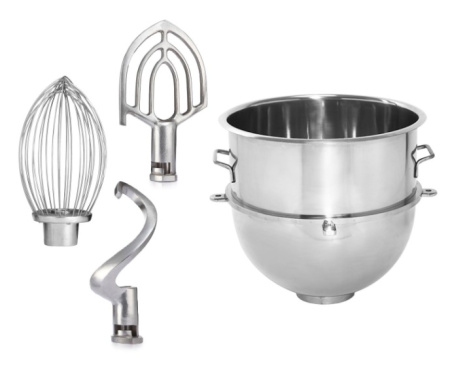 Комплект Spar 10/22ACC 10 л дежа и насадки для планетарного миксера SP22