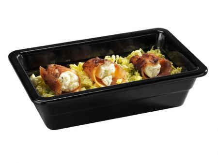Пластиковая черныя гастроемкость Pujadas 22043 GN 1/4