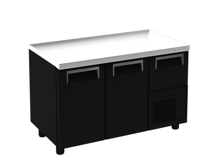 Холодильный стол Carboma Т57 М2-1 9006-1 корпус серый, без борта (BAR-250)