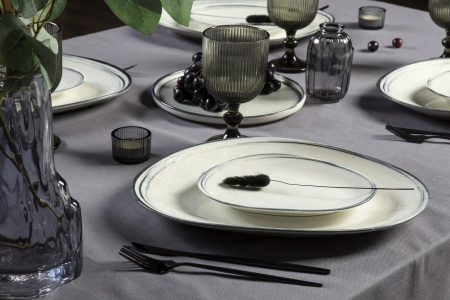 Тарелка плоская KUTAHYA CORENDON Greenness BNGLX35DU890667, 35 см