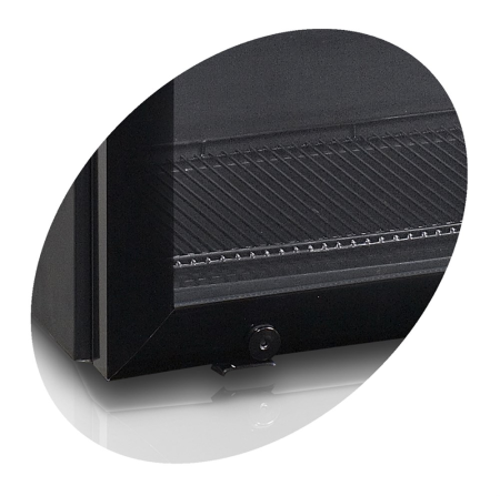 Стеклянная дверь в шкафу Tefcold BC30