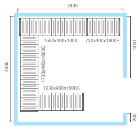 Холодильная камера Polair КХН-11,75 Standart