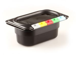 Гастроёмкость RESTOLA 422102413 черная GN 1/9 Гастроёмкость RESTOLA 422102413 черная GN 1/9
