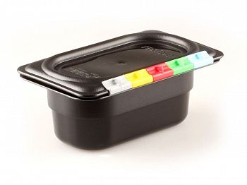 Гастроёмкость RESTOLA 422102413 черная GN 1/9 Гастроёмкость RESTOLA 422102413 черная GN 1/9
