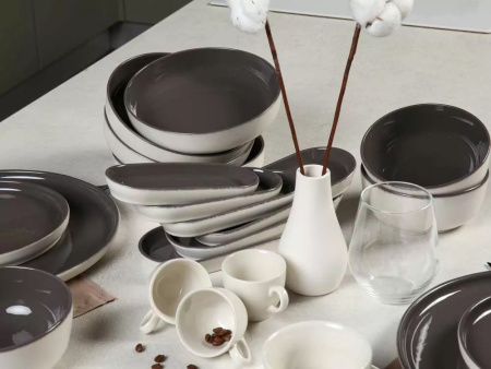 Тарелка глубокая KUTAHYA LAGOM Chocolate CRT19CK855A29, 19 см