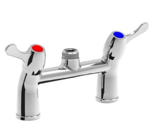 Устройство душирующее Rubinetterie Del Friuli 00981125 в комплекте со смесителем 00323003