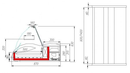 ВХСн‑1,0 Схема