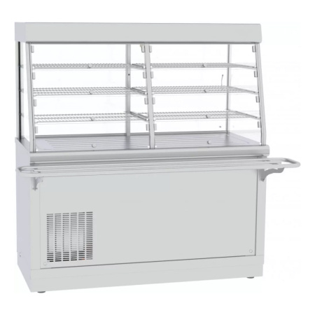 Прилавок-витрина для холодных закусок Abat ПВВ(Н)-70Х-С-03-НШ