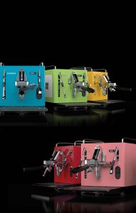 Кофемашина Sanremo Cube V Absolute 1 гр. полуавтомат, зеленая Кофемашина Sanremo Cube V Absolute 1 гр. полуавтомат, зеленая
