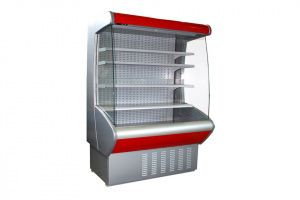 Холодильная горка ПОЛЮС F20-08 VM 1,3-2 RAL 3002