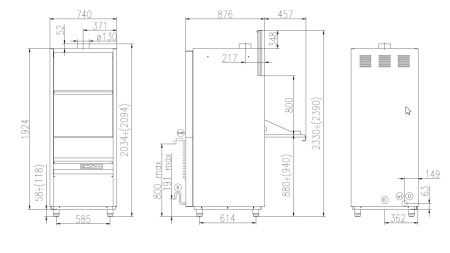 Машина котломоечная Aristarco AU 55.80 E PRS