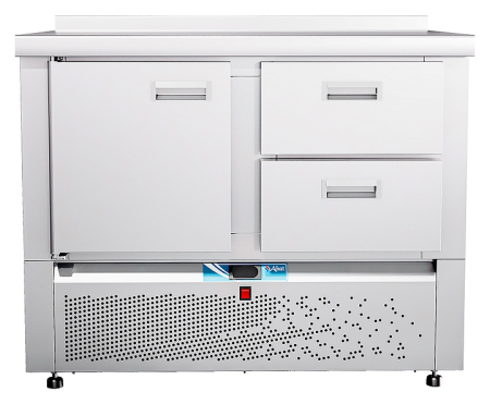 Стол морозильный Abat СХН-70Н-01 без столешницы (дверь-ящик 1/2)