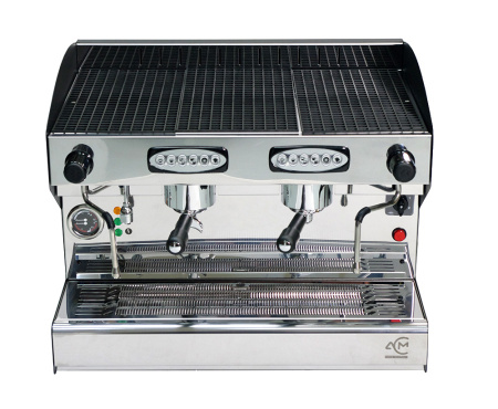 Кофемашина ACM Rounder Automatica 2 GR NERO (ACMRD002N) + high cup + cup warmer