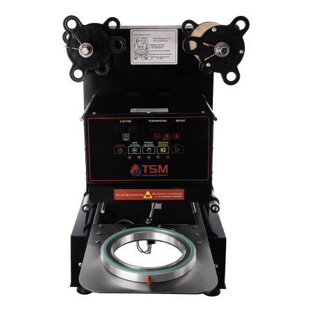 Автоматическая машина TSM H-150 для запайки круглых емкостей