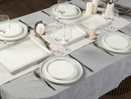 Тарелка плоская KUTAHYA CORENDON Greenness BNTAN30x22DU890667, 30x22 см